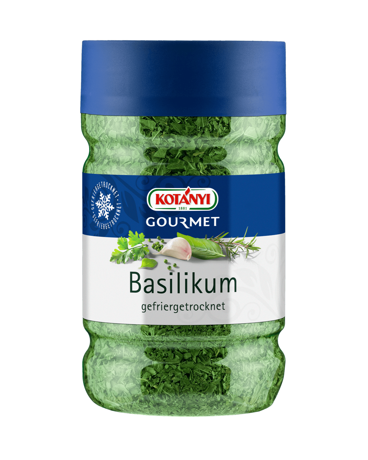 Kotányi Gourmet 782801_kotanyi_bosiljak-suseno smrznut jar1200ccm