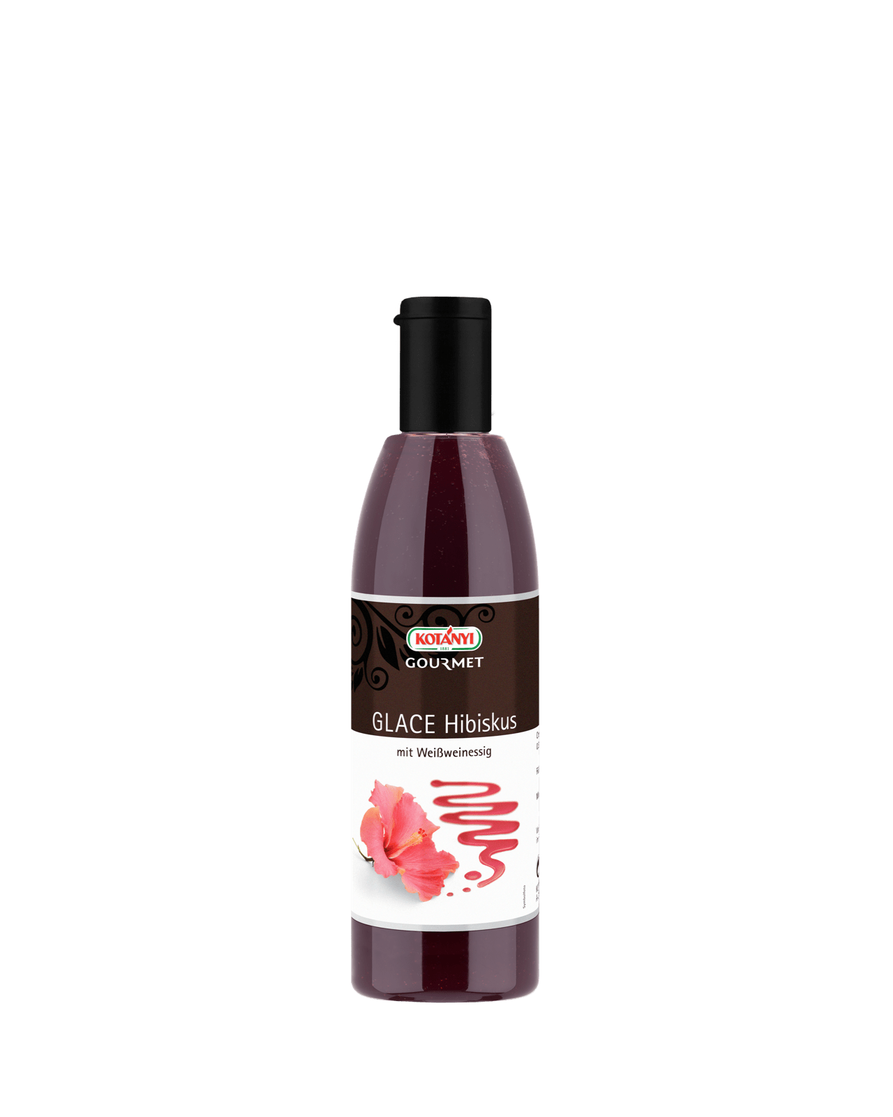 Kotányi Gourmet Glace Hibiskus in der 250ml Flasche