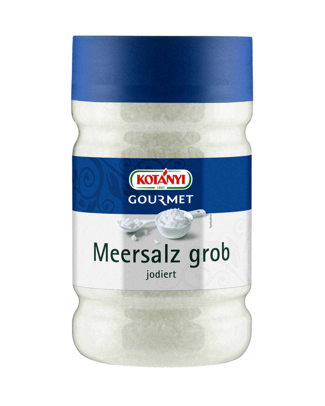 Kotányi Gourmet Meersalz grob in der 1200ccm Dose