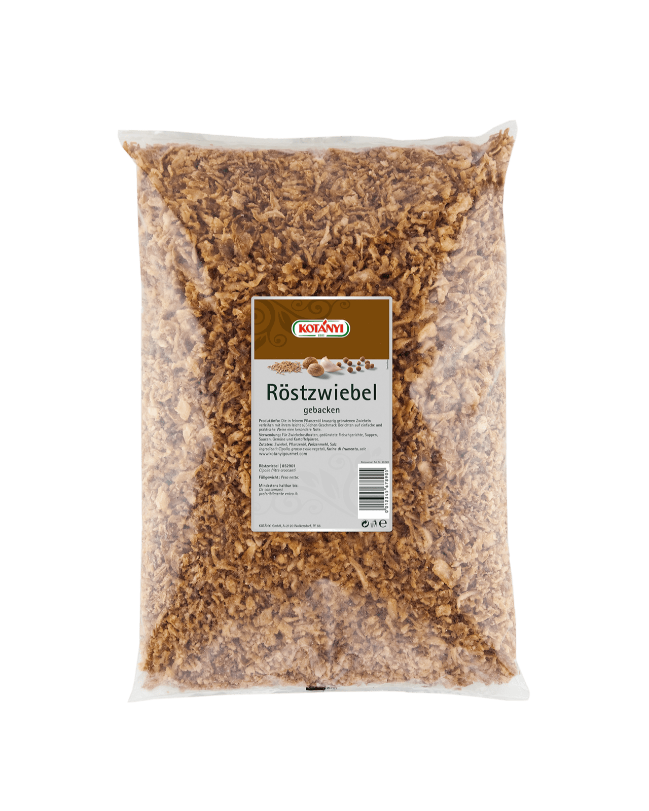 Kotányi Gourmet Röstzwiebel gebacken im 1kg Beutel