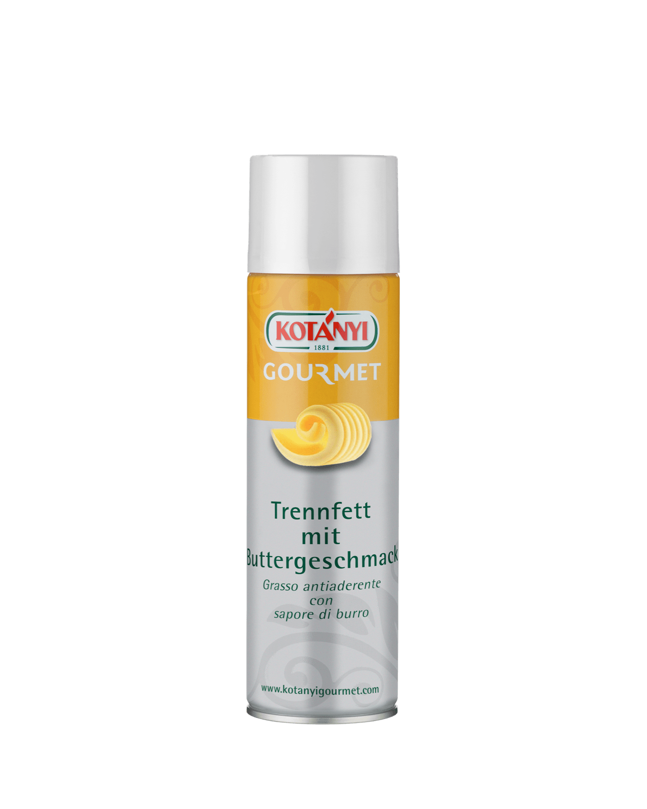 Kotányi Gourmet Trennfett mit Buttergeschmack im 500ml Spray