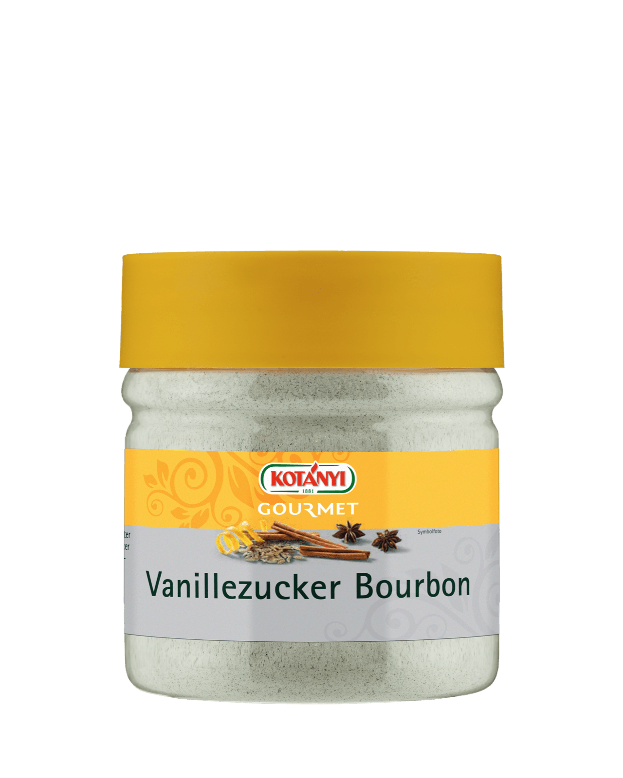 Kotányi Gourmet Vanillezucker Bourbon in der 400ccm Dose