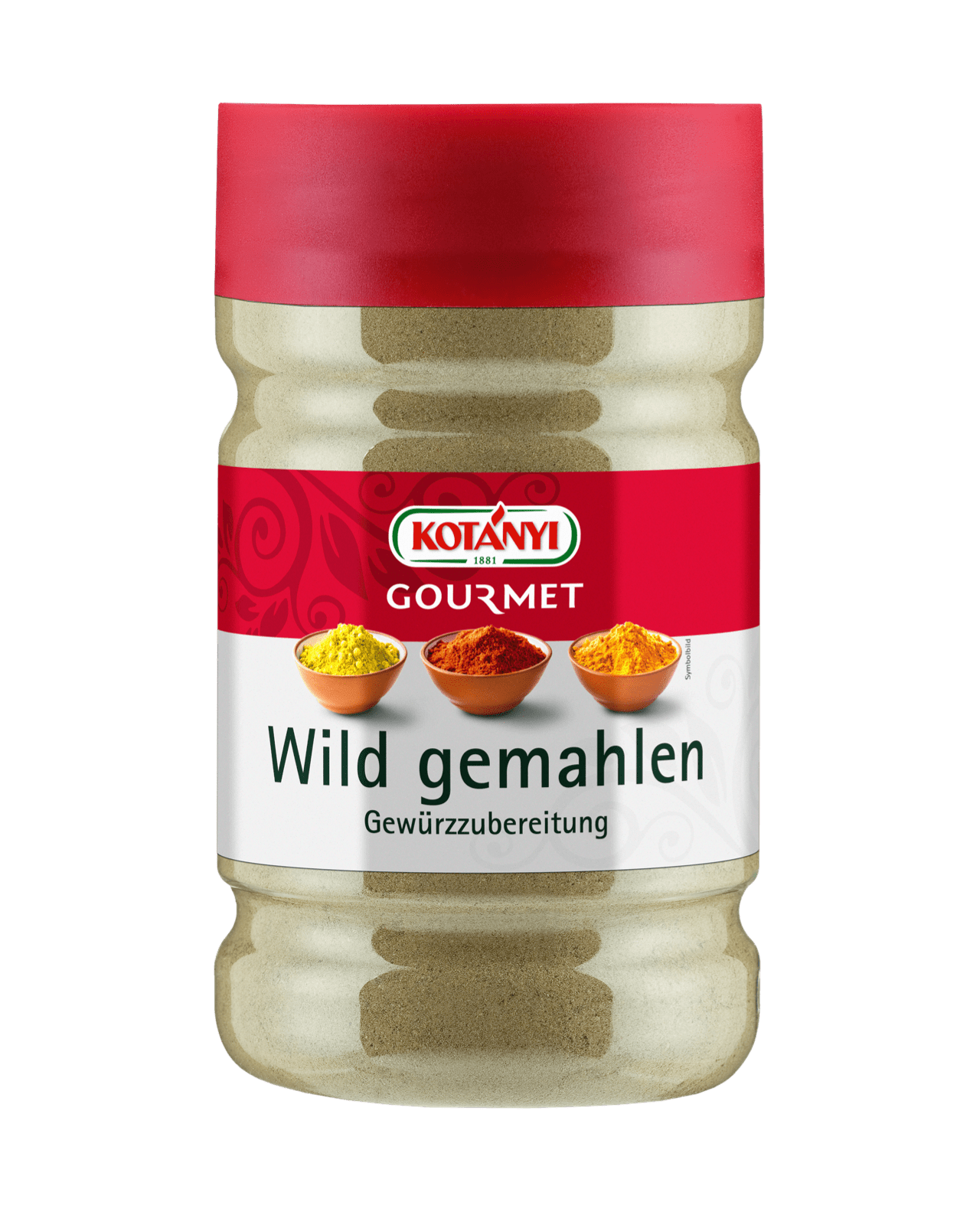 Kotányi Gourmet Wild Gewürzzubereitung gemahlen in der 1200ccm Dose