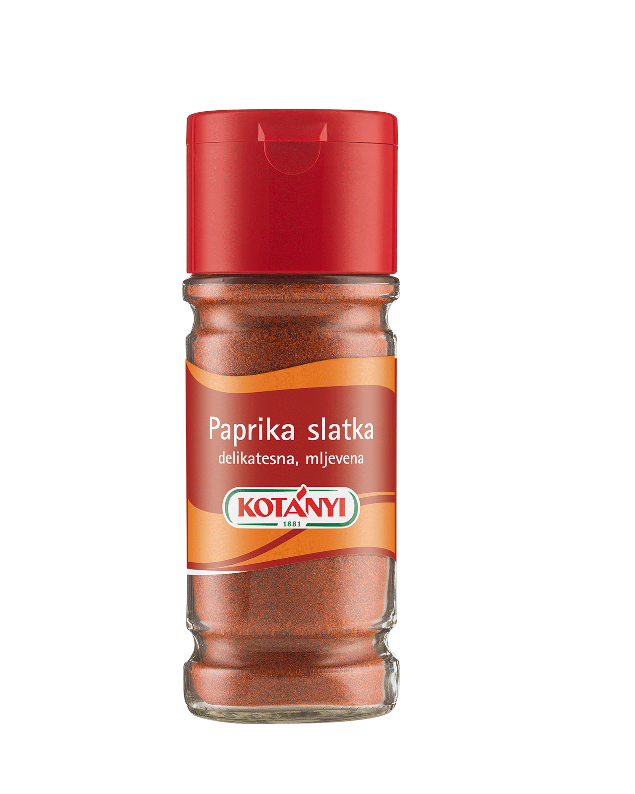 9001414340356 403508 Kotanyi Special Sweet Paprika Glass 100ml Glass Hr Mono Mono Paprika Paprika Fs