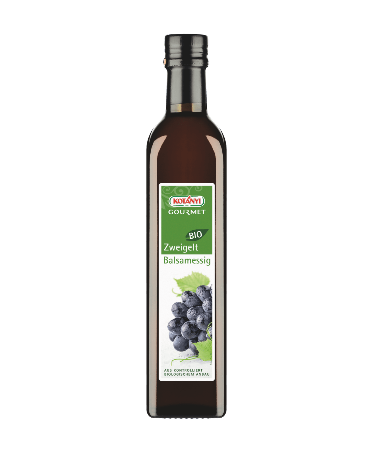 Kotányi Gourmet Bio Zweigelt Balsamessig in der 500ml Flasche