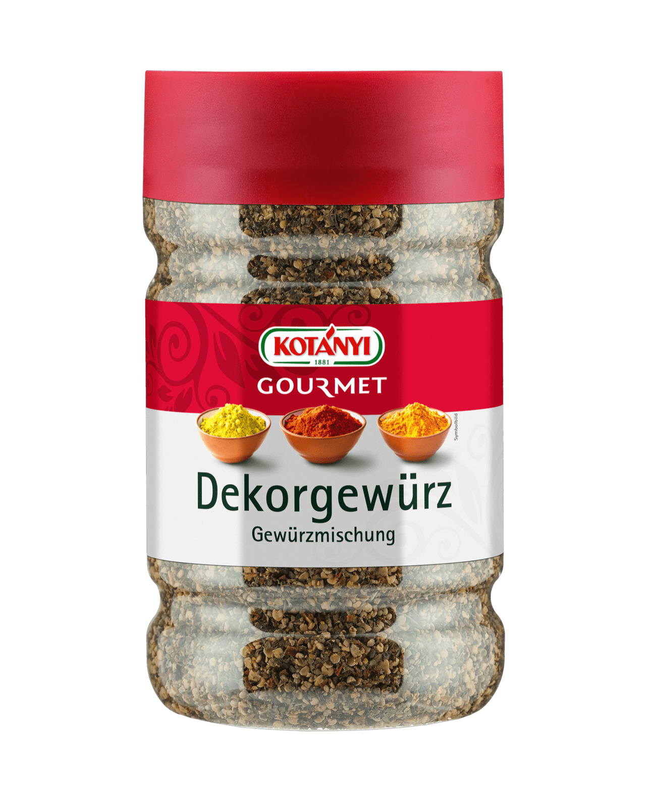 Dekorgewuerz Kotanyi Gourmet 1200ccm Dose 251001