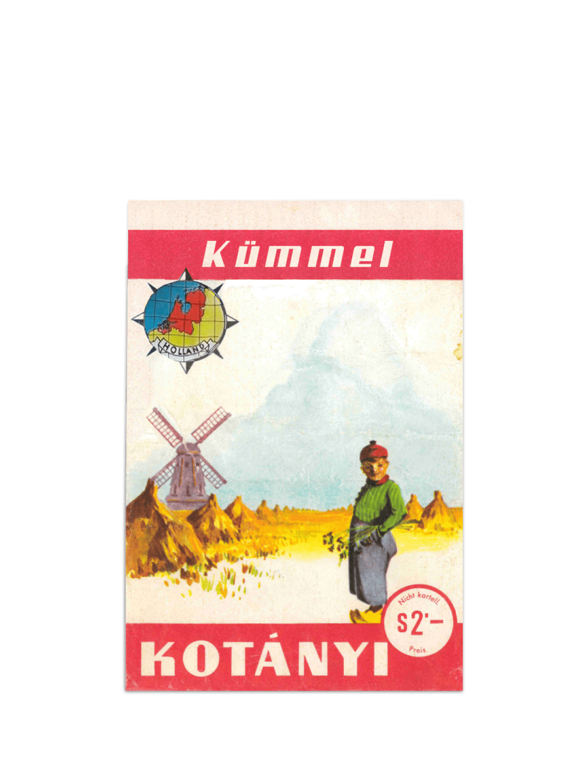 Vrećica kima Kotányi iz 1961.