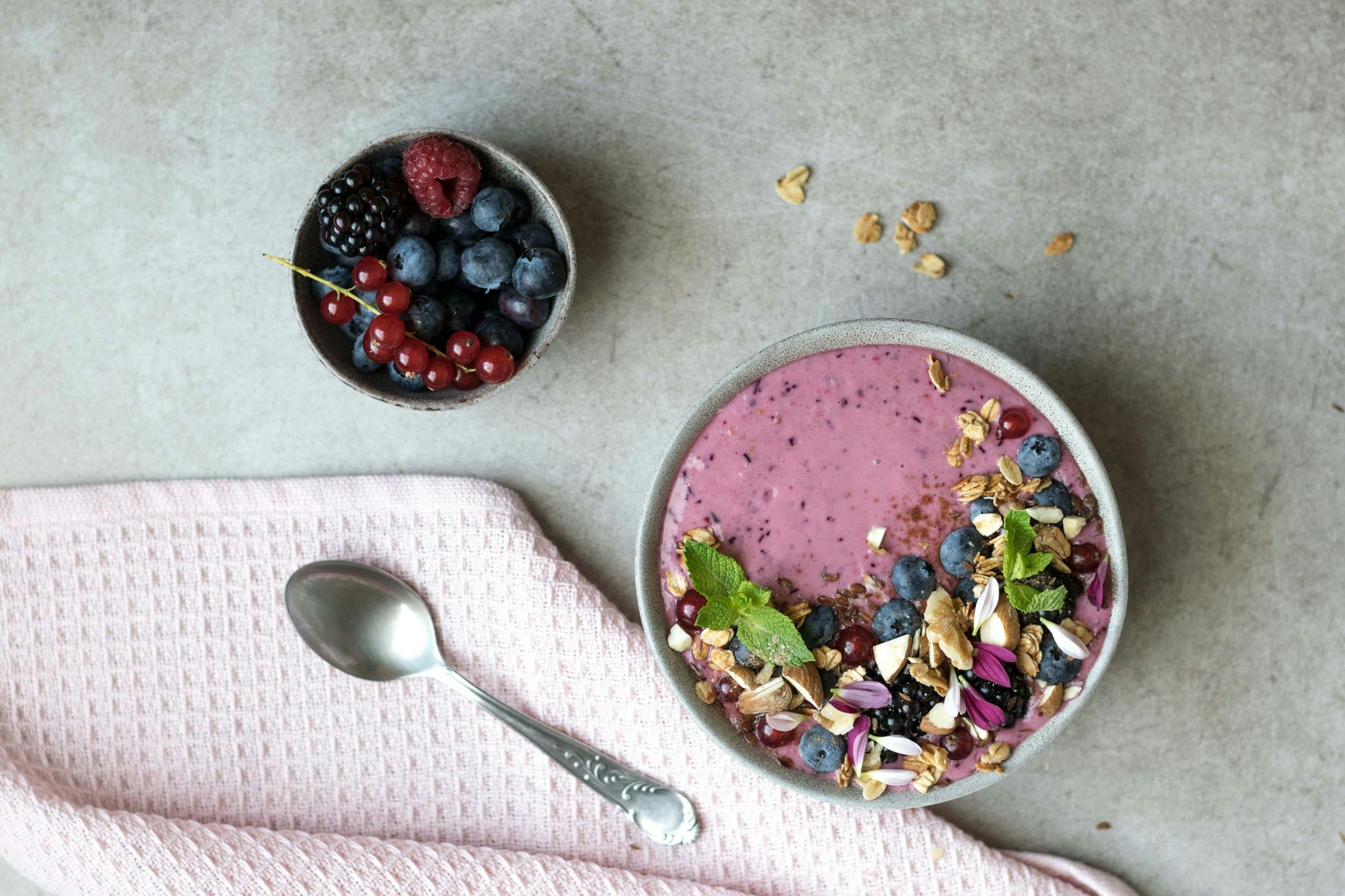 Red Smoothie Bowl