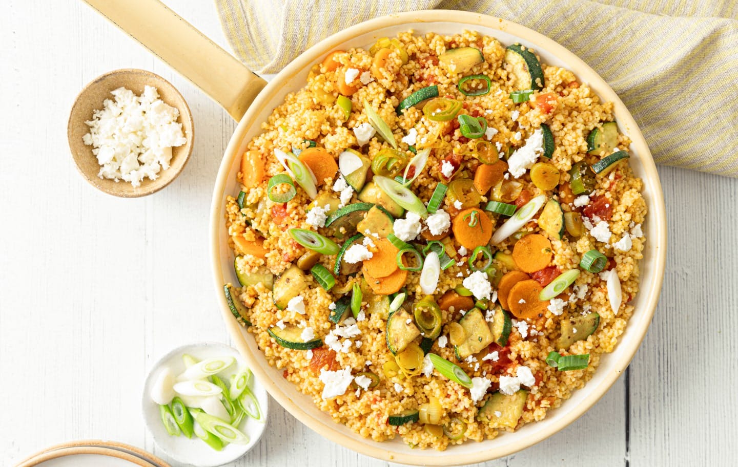 Quick Easy Couscous Pfanne