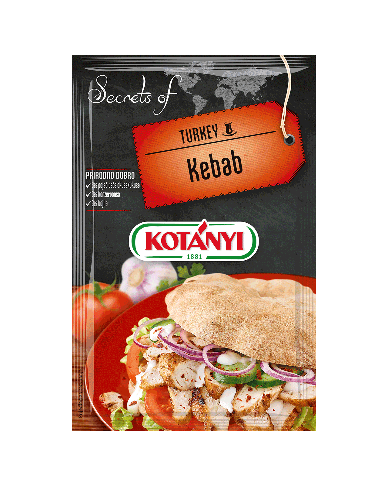 9001414034958 349508 Kotányi Secrets Of Turkey Kebab Hr Pouch Vs