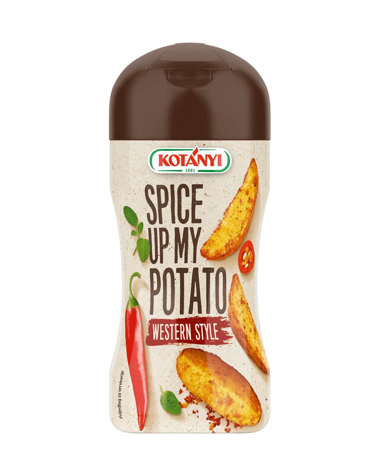 9001414206898 068908 Kotányi Spice Up My Potato Hr Shaker Vs