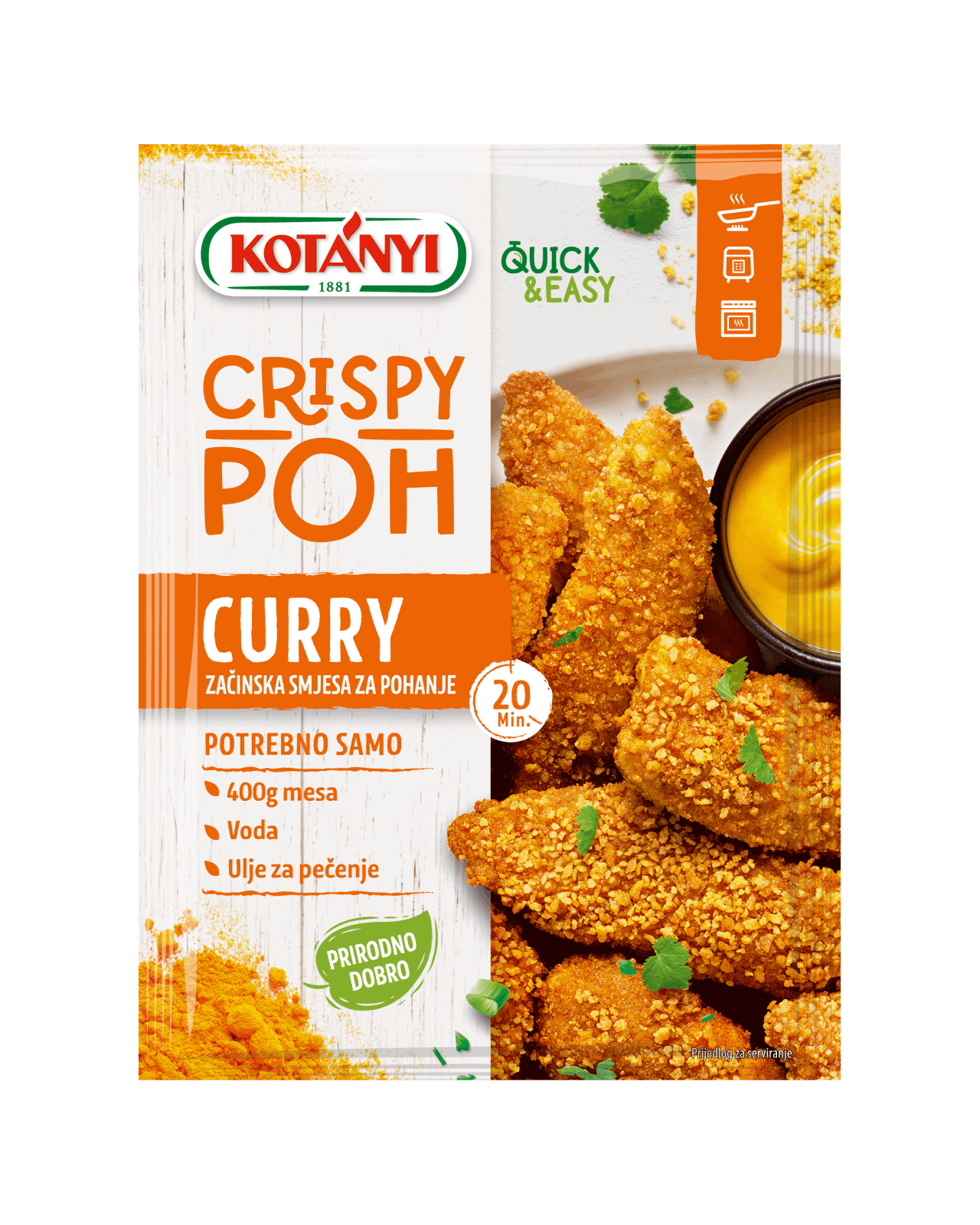 9001414238042 380408 Quickandeasy Crispy Poh Hr Pouch Vs
