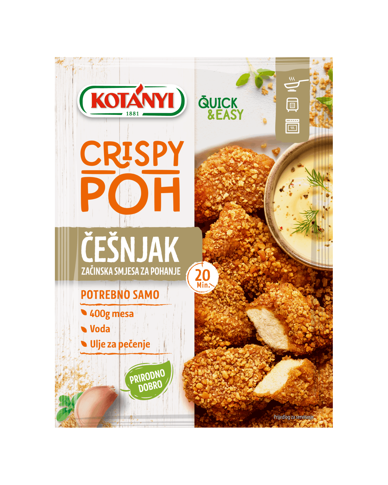9001414338025 380208 Quickandeasy Crispy Poh Hr Pouch Vs