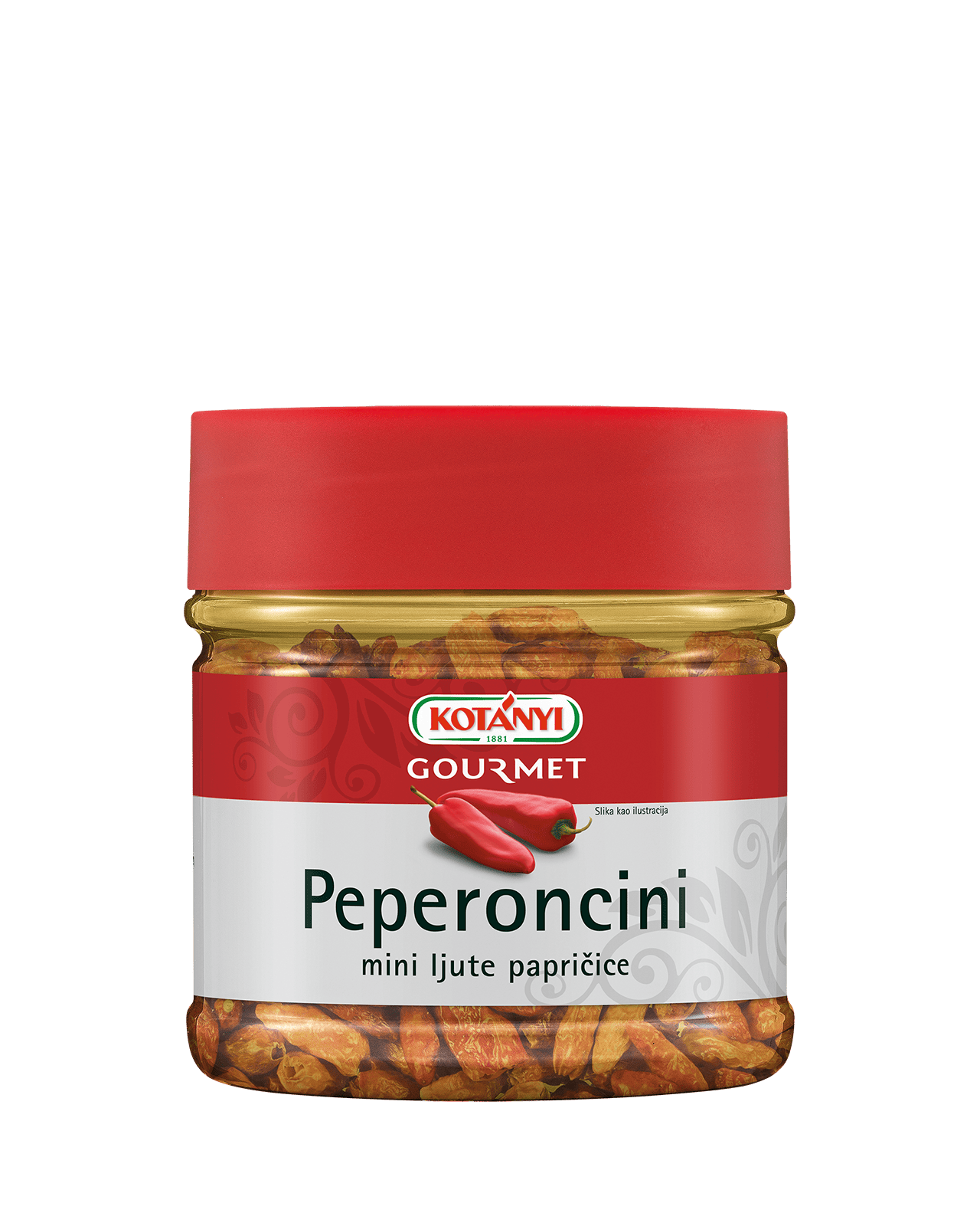 9001414003930 732008 Kotanyi Peperoncini Whole Can 400 Ccm Can Hr Mono Mono Chili Chili Fs